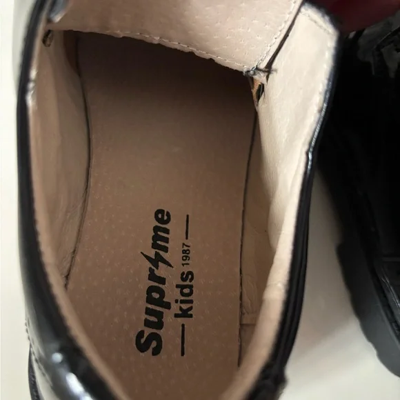 Little boy dress shoes size 11.5, all leather and rubber sole - Picture 6 of 6